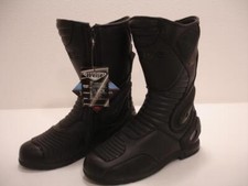 Men's 6 40 Weise Highway Motorcycle Boots Black Leather Riding Waterproof Dintex