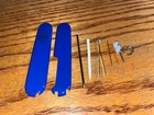 New Victorinox 91mm PLUS HANDLE / SCALE 8 Piece KIT in Cobalt Blue  #7