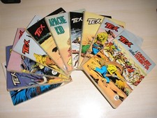 LOTTO DI 10 TEX ORIGINALI PRIMA EDIZIONE BONELLI,  DA 118/178 IN BUONE OTTIME.