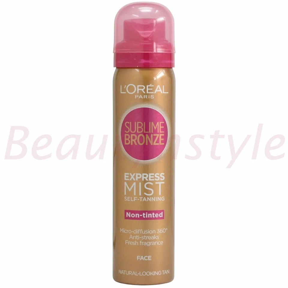 L'OREAL PARIS L'Oreal Sublime Bronze Express Mist Self Tanning Non Tinted For Face - 75ml
