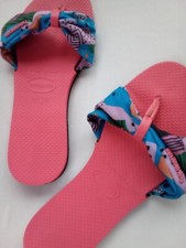 havaianas flip flops 78W Tropical Fabric Limited Edition Sandals EUR 3940