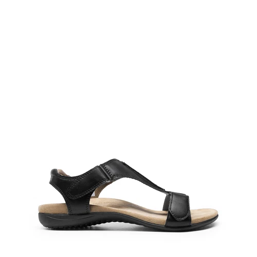 Sandalias planas para mujer soporte para el arco correa en T ortopédicas verano playa zapatos informales - Imagen 15 de 54