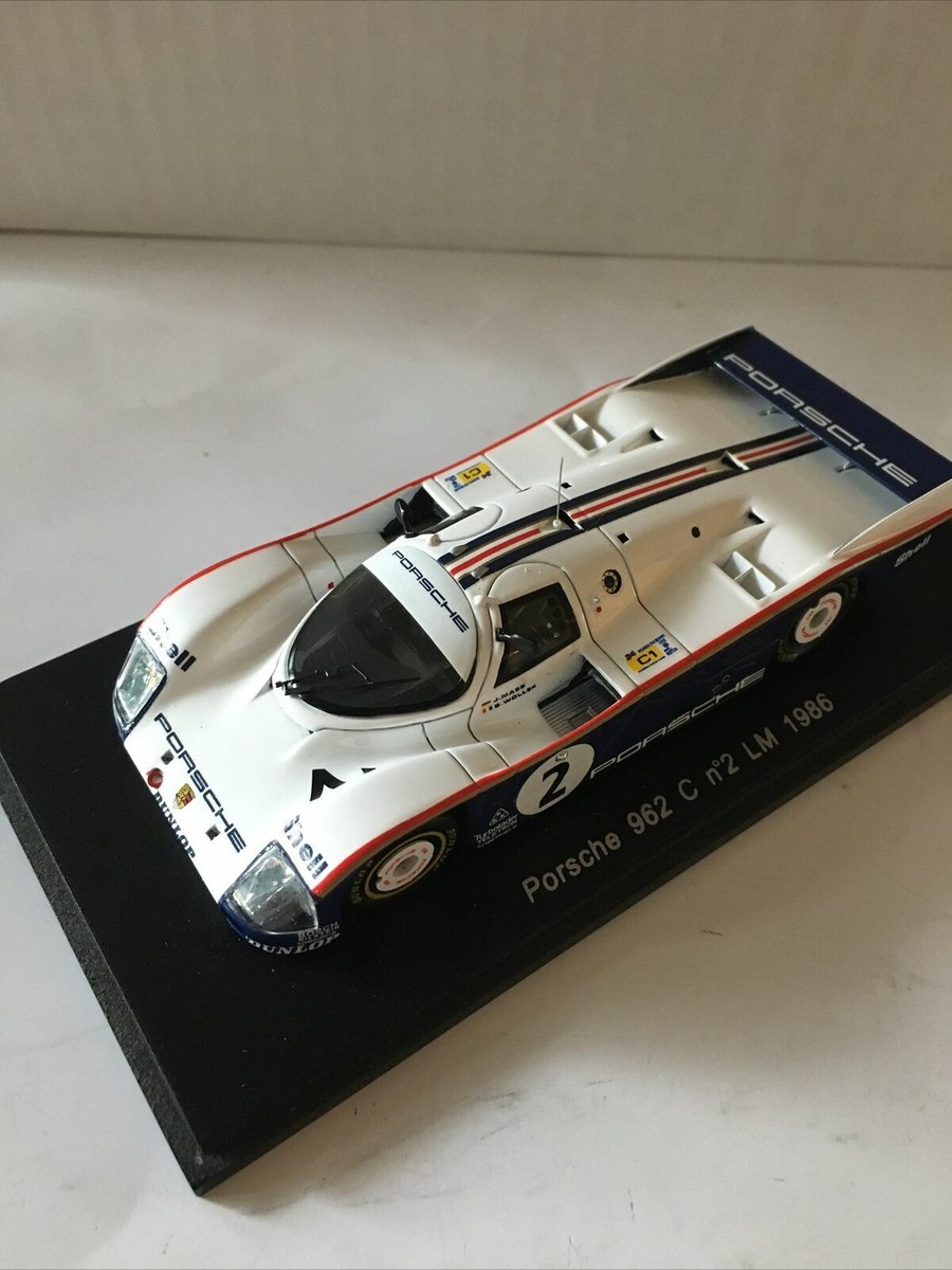 限定車 Spark 1/43 PORSCHE 956 1:43 Spark Porsche 956 962 Race Car & Display Case NEW, U