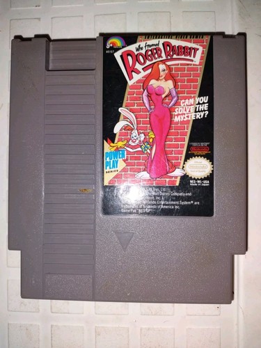 NES Who Framed Roger Rabbit (Nintendo Entertainment System) Vintage  - Picture 2 of 5