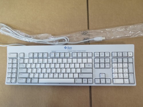 Sun Microsystems 320-1367-01 Type 7 USB UNIX Layout Keyboard - 第 1/2 張圖片
