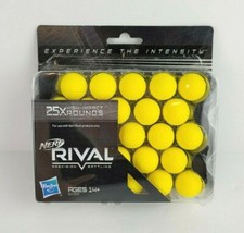 Nerf Rival 25X High-Impact Rounds Balls Rival Precision Battling New 