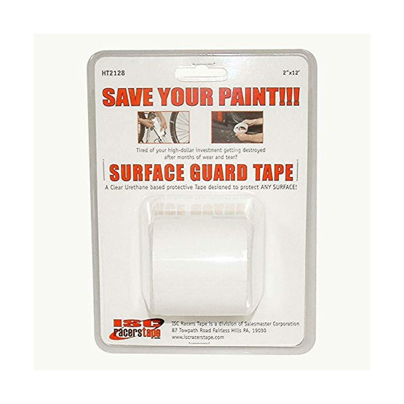 ISC Racerstape Surface Protection Tape / Helicopter Tape 2 Inch x 12