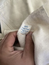 Vintage Sears Perma-Prest Carpenter Bib Overalls Men's 38x30