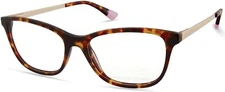 Victoria's Secret VS5023 052 Tortoise Plastic Optical Eyeglasses Frame 52-16-140