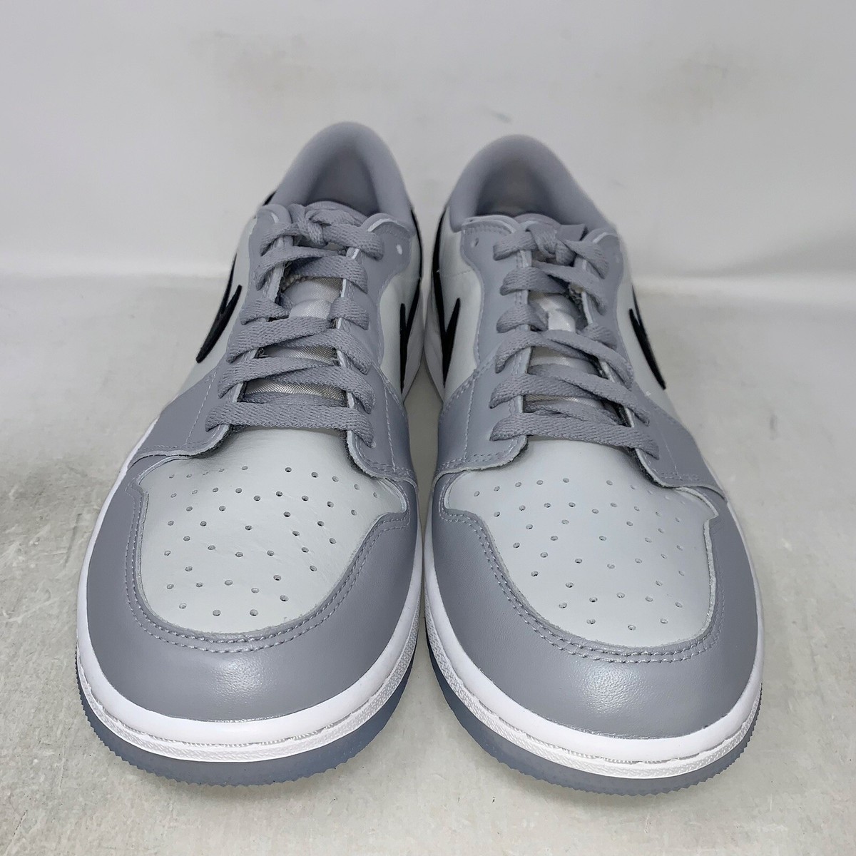 Size 16 - Jordan 1 Low Golf Wolf Grey for sale online | eBay