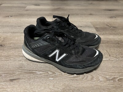 New Balance Womens 990 V5 W990BK5 Black Running Shoes Sneakers