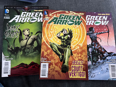 Original DC US-Comics:Green Arrow #21-28, New 52, 23,24,26=Key Issues nm)