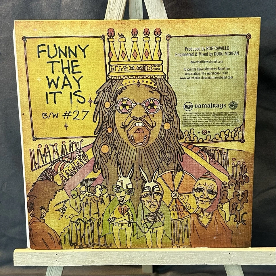 Dave Matthews Band - Funny The Way It Is 7” Vinyl Single b/w #27 DMB Rare Foto 2 de 4