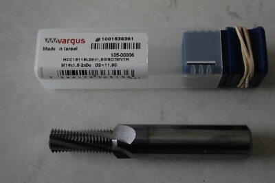Vargus VHM Gewindefräser Durchkühlung - M14 x 1,5 -2XDo ( 105-00006 )