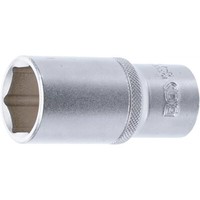 BGS - SteckschlüSsel-Einsatz Sechskant, Tief | Antrieb Innenvierkant 12,5 Mm (1/