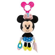 Disney Baby Minnie Mouse On The Go Activity Toy - Teething Ring Crinkle Sounds