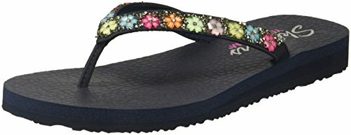 skechers meditation daisy delight navy