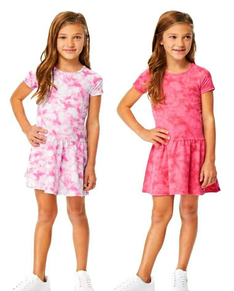 32 Degrees Cool Girl's Ultra Soft Dresses 2/Pk Various Colors 