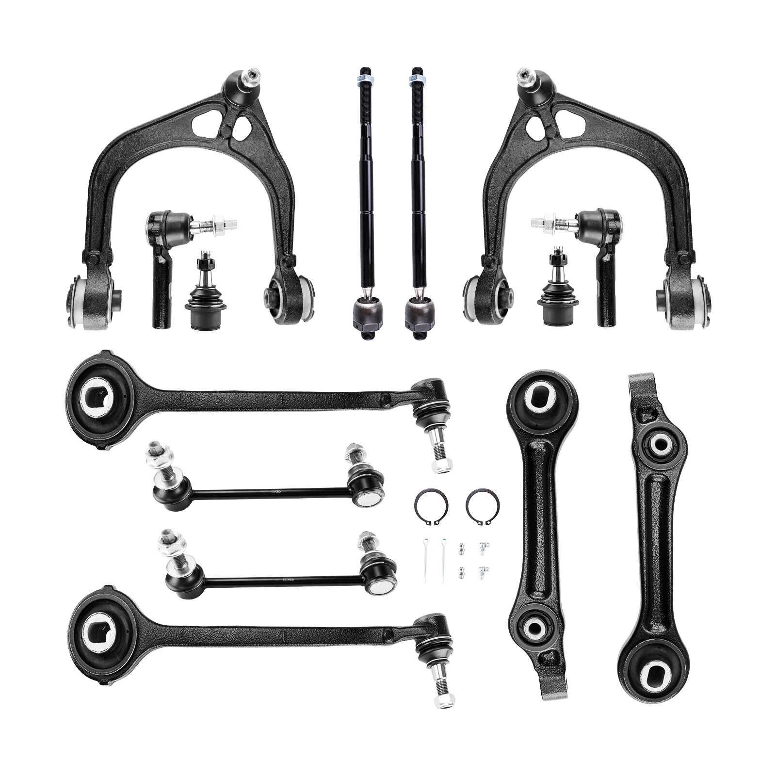 14pcs Front Suspension Control Arm Kit for 2005-2010 Dodge Charger & Chrysler 300