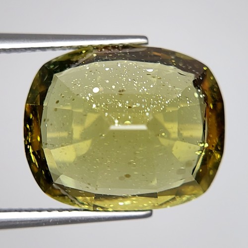 16.94 Cts AMAZING CUSHION SHAPE NATURAL APATITE LOOSE GEMSTONE - Picture 3 of 3