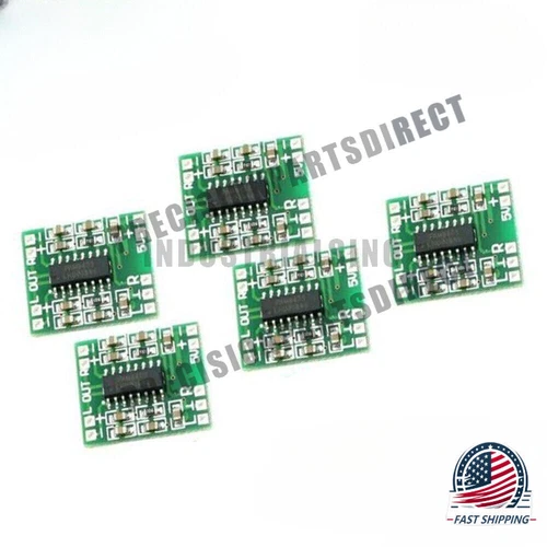 5pcs PAM8403 Mini 2 Channel 3W Class D Stereo Audio Power Amplifier Module Board