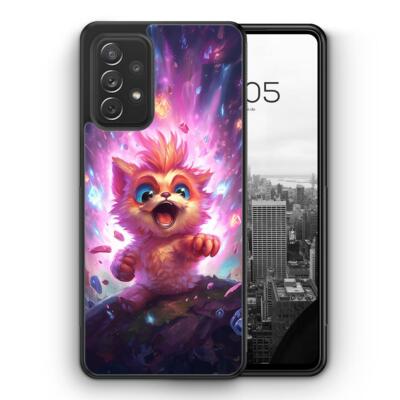 Magic Kitty Silikon Hülle für Samsung Galaxy A z.B. A15 A16 A35 A54 A55 uvm. Kat