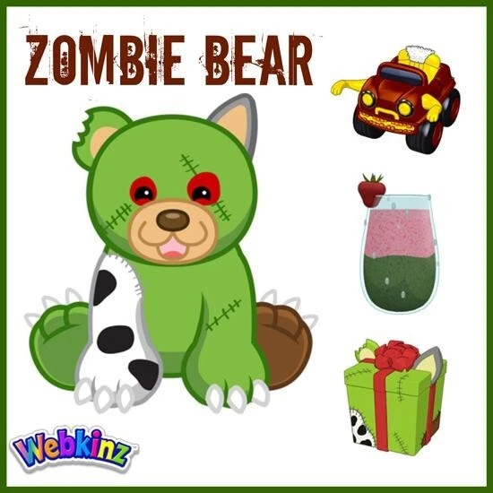 Zombie Toy Plush Clipart, Zombie Clipart, Toy Clipart, Halloween