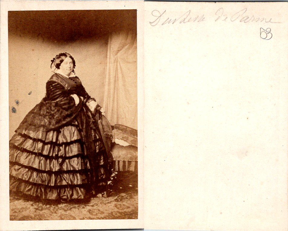 CDV Barenne à Paris - Louise-Marie Thérèse, Duchesse De Parme - Italie - Réf A20