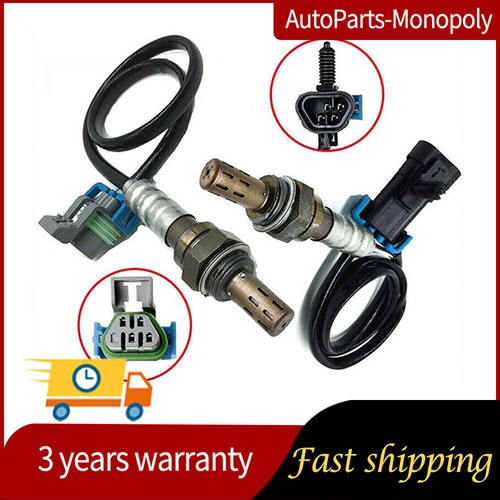 2pcs Upper+Lower Oxygen Sensor For 2009 2010 2011 2012 Chevrolet Malibu 2.4L O2