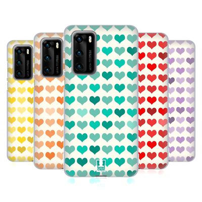 HEAD CASE DESIGNS FANCY HEARTS SOFT GEL CASE FOR HUAWEI PHONES 4