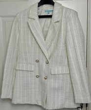 white blazer womens large