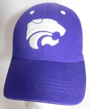 Kansas State KS Hat Youth Wildcats Fitted Stretchfit NCAA Cap