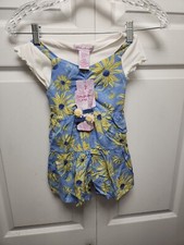 SHIRT/SHORTS TOMMY BAHAMA 1 Pc Girl's Summer Hawaiian Set Size XS 4 - NEW