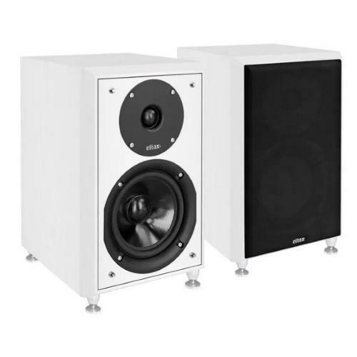 ELTAX MONITOR III diffusori da Scaffale HiFi 150W WHITE (COPPIA) - Zdjęcie 1 z 1