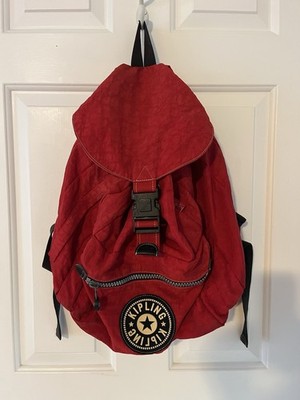 Kipling Large Vintage Rucksack Drawwstring Large Bag 