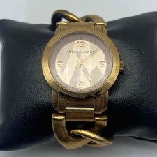 Michael Kors MK-3238 Gold Tone Stainless Steel Women's Quartz Watch 33.7mm