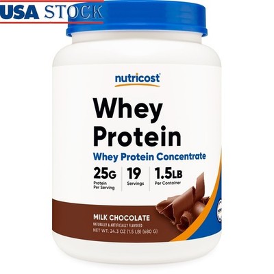 Whey Protein Concentrate 25g Protein Powder Muscle Growth Recovery Chocolate New
