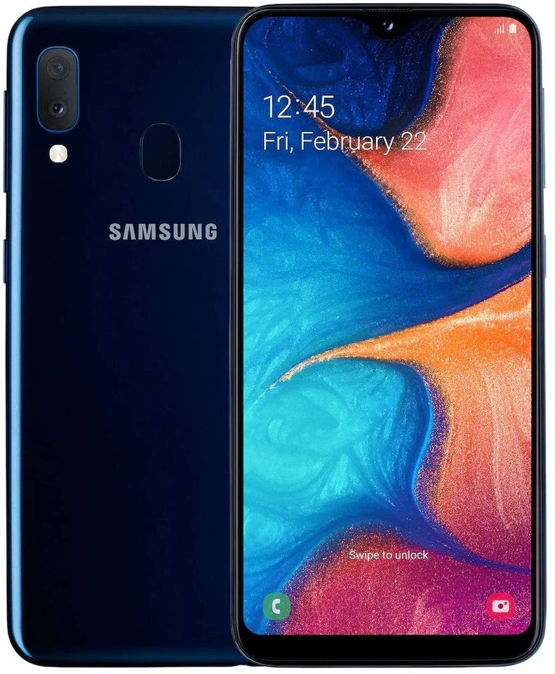 Samsung A202F Galaxy A20e DualSim blau 32GB LTE Android Smartphone 5,8" 13 MPX, Foto 2 von 5