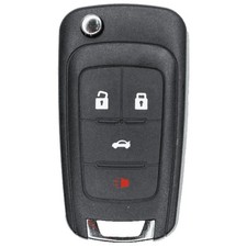 Replacement Flip Key Fob for 2015 Chevrolet Cruze FCC OHT01060512 Part 13504204