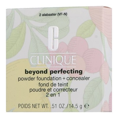 Clinique Beyond Perfecting Powder Foundation + Concealer 02 Alabaster 14,5g