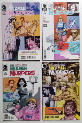 Dark Horse  THE MILKMAN MURDERS #1-4  Joe Casey / Steve Parkhouse 2004  Full Run
