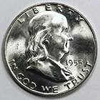 *1953 D FRANKLIN HALF DOLLAR* * GEM BU+++* *FULL BELL LINES* NR #G4104