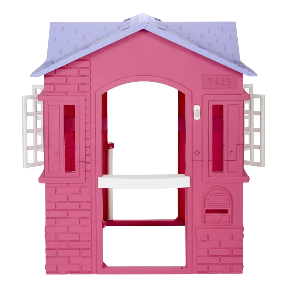 Little Tikes Cape Cottage House, Pink - Pretend Playhouse for Girls - Image 3 of 4