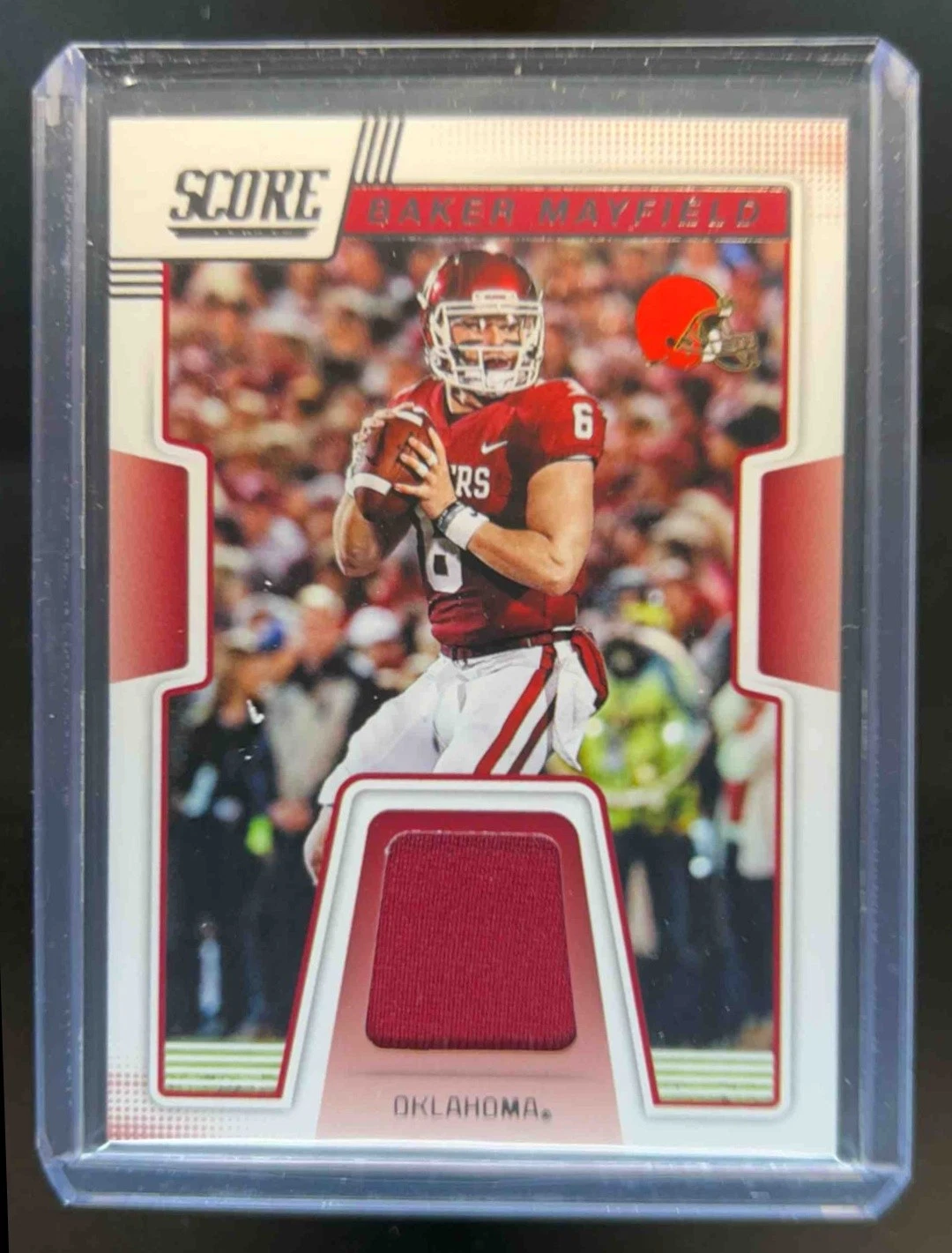 Baker Mayfield trading card