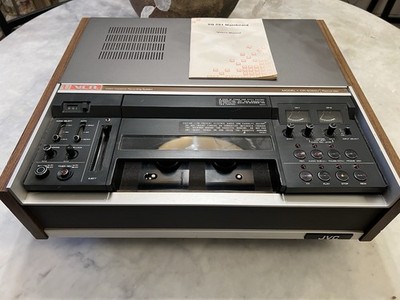 JVC CR-6060U Early Vintage VCR Recorder w/Cover Manual Japan Untested Rare