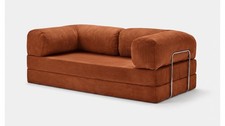 Teddy Sofa - Rust Corduroy - 200cm X 100cm
