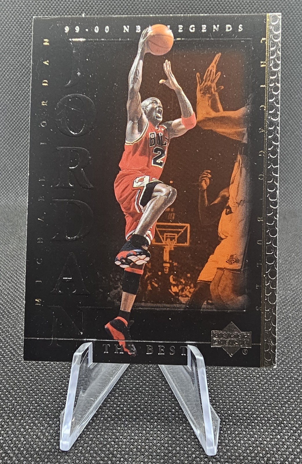 2000 Upper Deck NBA Legends Michael Jordan The Best #83 GOAT HOF Chicago Bulls 