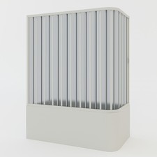 BOX DOCCIA 70x170 CM SOPRA VASCA PVC A SOFFIETTO APERTURA LATERALE H 150