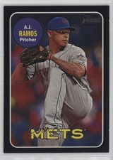 2018 Topps Heritage Black Border /50 AJ Ramos #217 0q3