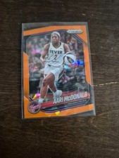 2025 Panini Prizm WNBA Aari McDonald Indiana Fever Orange Ice